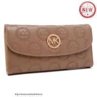 michael kors logo monogram groot bruin portefeuilles Nederland Site lio1o675